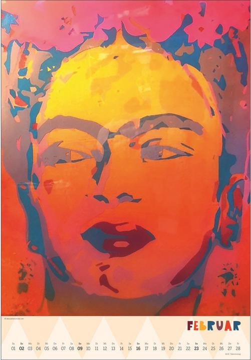 Produktbild Heye Frida Posterkalender 2025 (37 x 53.5 cm, Deutsch)