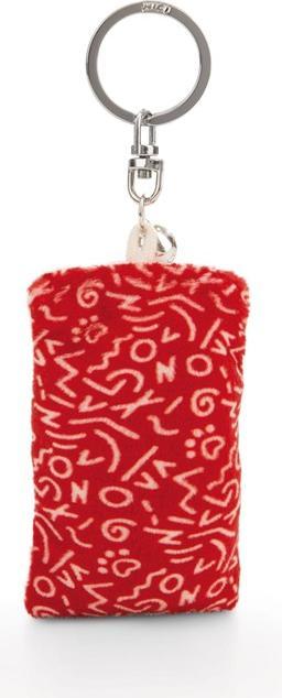 Actual product image Magni NICI Schlüsselanhänger Mini Plüschkissen I love my cat mit Glöckchen 8cm
