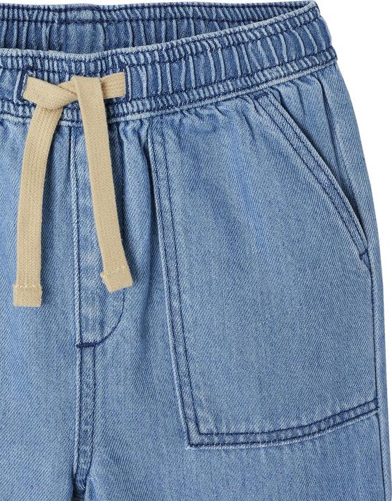 Actual product image Vertbaudet Mädchen Loose-fit-Jeans mit Dehnbund, Bundweite verstellbar (134)