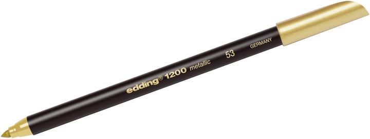 Immagine prodotto Edding Penna a punta di fibra 1200 colorpen metallizzata (Oro, 1 x)