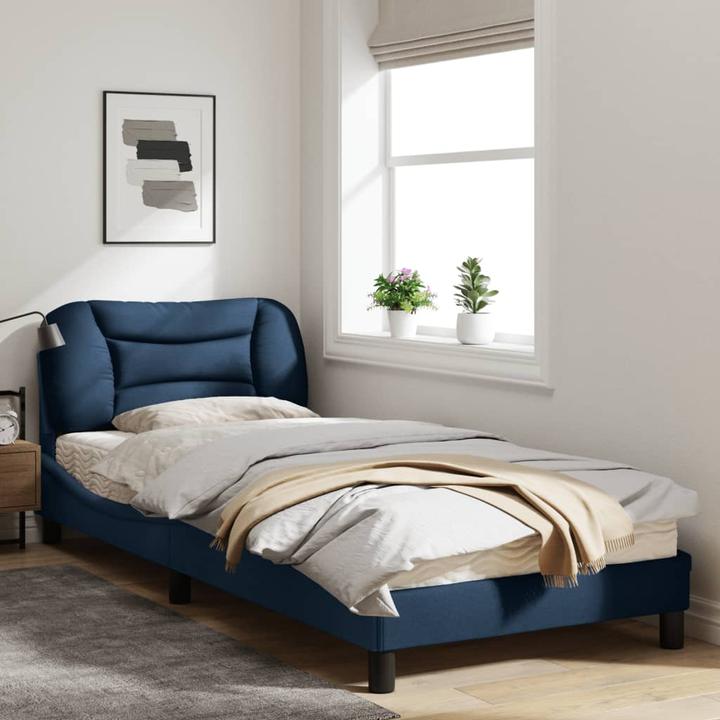 Actual product image VidaXL Bed frame with LED fabric (90 x 200 cm)