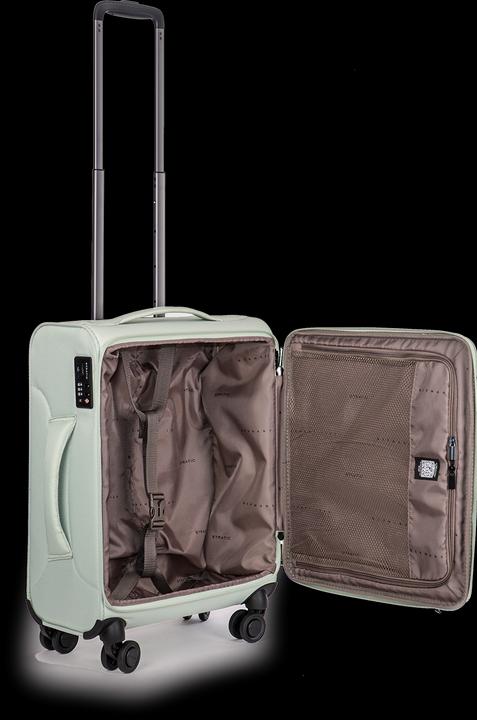 Immagine prodotto Stratic Trolley soft LIGHT S 55cm menta (37 l, Bagaglio a mano (fino a 50 litri))