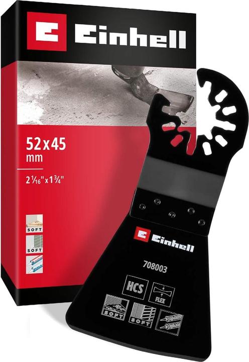 Actual product image Einhell Schaber, 708003, HCS, Flexibel, 52 mm