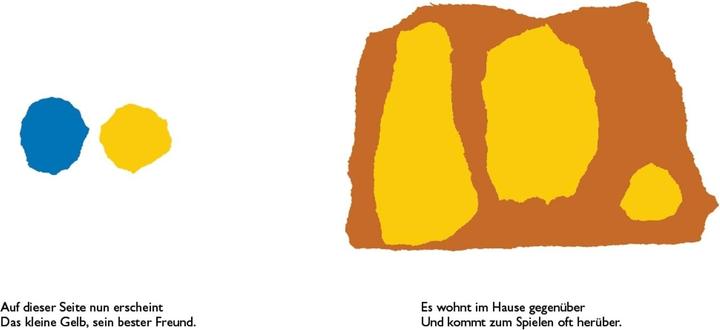 Produktbild Das kleine Blau und das kleine Gelb (Günter Strohbach, Leo Lionni, Deutsch)