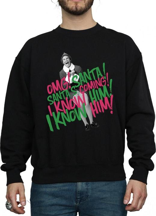 Elf Santa's Coming Sweatshirt (S)