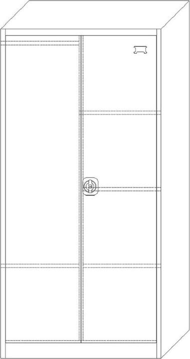 Actual product image Jet-Line Omsk (90 x 45 x 185 cm)