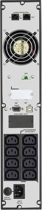 Image du produit Powerwalker VFI 1000RM LCD (1000 VA, 900 W, Double convertisseur en ligne Onduleur)