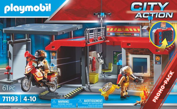 Produktbild Playmobil Mitnehm-Feuerwehrstation (71193, Playmobil City Action)
