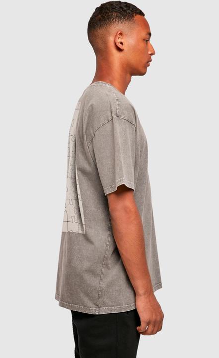 Actual product image Merchcode Missing Piece Acid Washed Heavy Oversize Tee - 136217 (S)