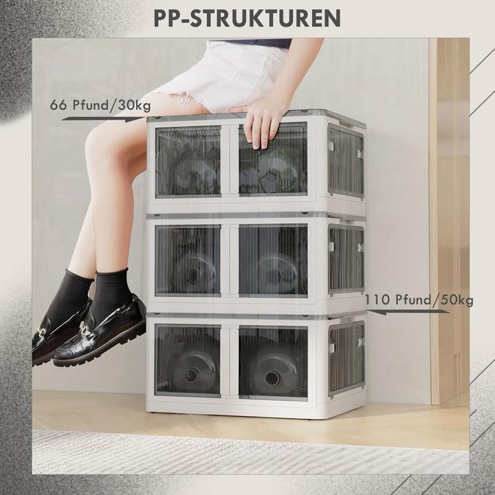 Produktbild Homcom Aufbewahrungsbox mit 4 Rädern