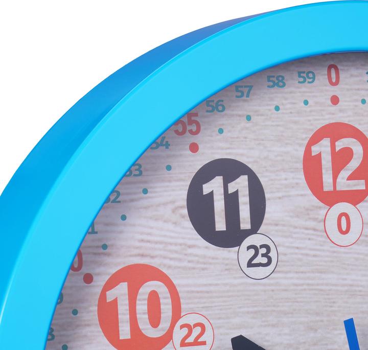 Image du produit Relaxdays Horloge murale pour enfants (30 cm)
