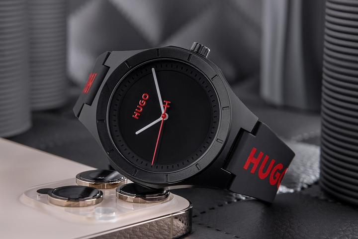 Immagine prodotto Hugo Boss Hugo Lit For Him Herrenuhr Schwarz 1530343 + BOX