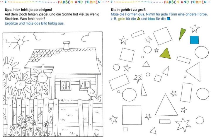 Immagine prodotto Schlau für die Schule: Mein bunter Vorschul-Block (Tedesco, Sabine Rothmund, Christine Mildner, 2023)