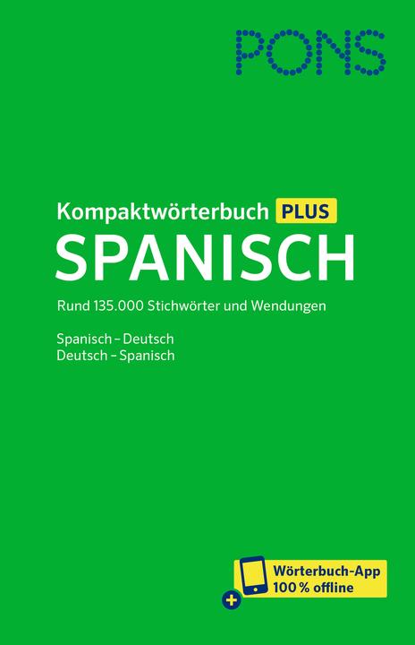 Produktbild Kompaktwörterbuch Plus Spanisch (Deutsch, Spanisch, PONS, 2021)