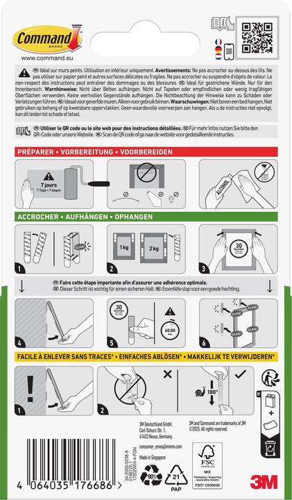 Produktbild Command Bildermontage Strips S