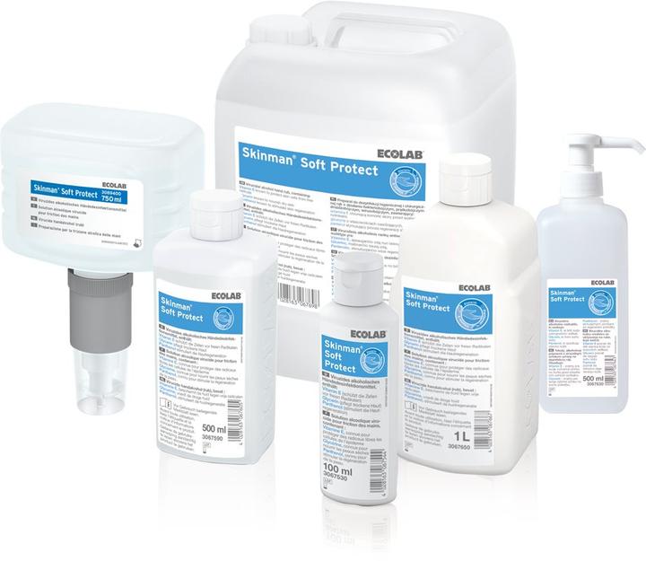 Produktbild Ecolab SOFT PROTECT viruzides alkoholisches Händedesinfektion liq (5000 ml)