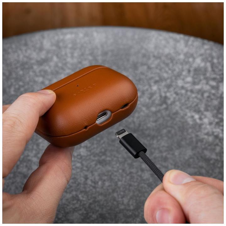 Immagine prodotto Fixed Fisso | Custodia per auricolari con supporto MagSafe | Apple AirPods Pro 2/Pro 2 (USB-C) | Marrone (Borsa per cuffie)