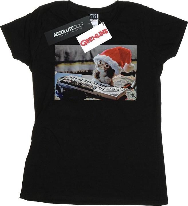 Universal Textiles Mogwai Christmas Hat TShirt (S)
