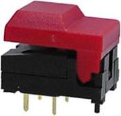 Produktbild Velleman Digitast Dip Push-Button Switch Red Cap No Led