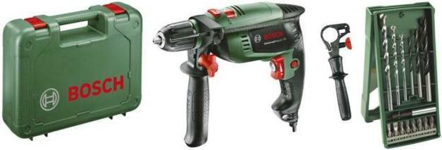 Actual product image Bosch Home & Garden wiertarka udarowa UniversalImpact 700W + zestaw akcesoriów x-line (Electrical connection)