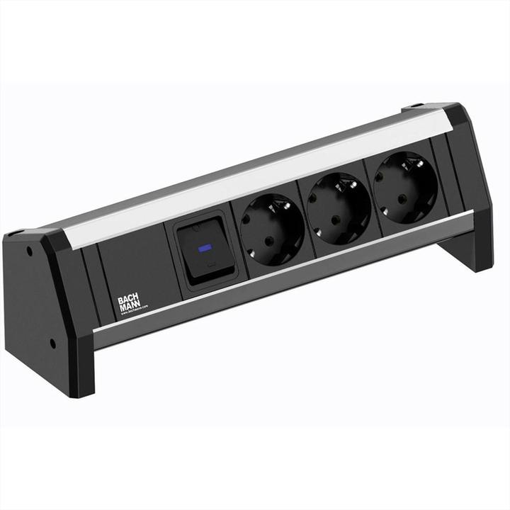 Produktbild Bachmann DESK Verlängerungsschnur (3 x, CEE 7/3, 3 m)