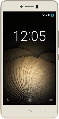 BQ Aquaris U Plus (16 GB, Gold, White, 5", Hybrid Dual SIM, 16 Mpx, 4G)