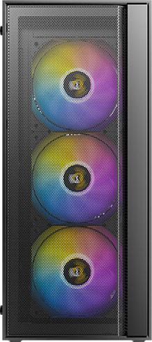 Produktbild Antec Boitier Moyen Tour Atx Ax65 RGB Avec Panneau Vitré (Noir) (mATX, ITX, ATX)