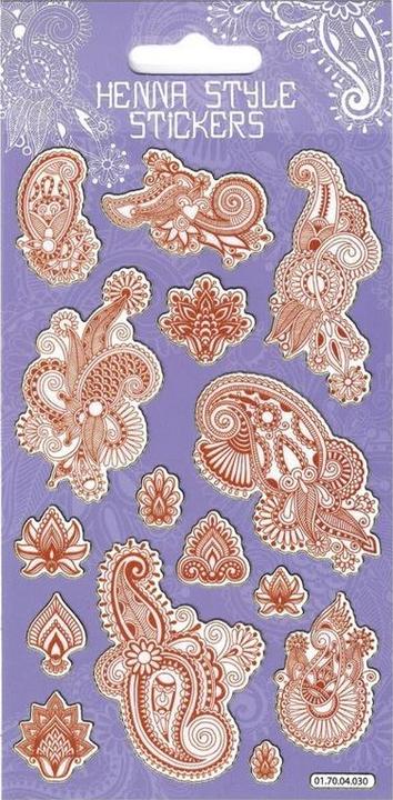 Produktbild Paper Projects Henna Aufkleber 2erPack Folie