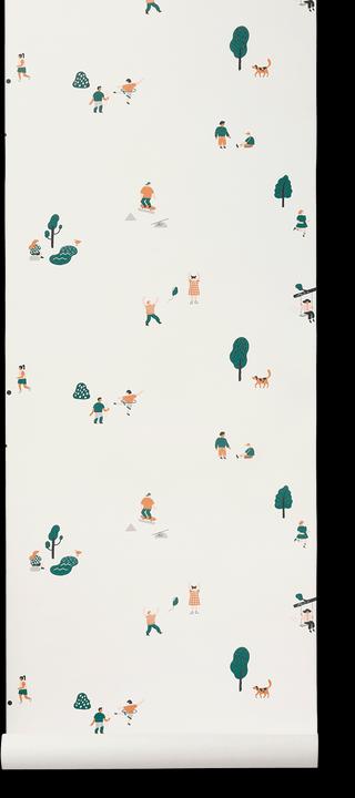 Actual product image Ferm Living The Park Wallpaper (53 x 100 cm)