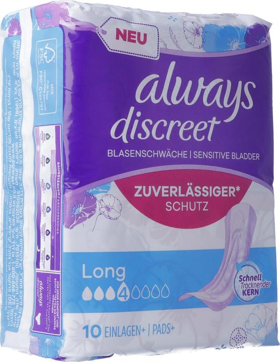 Produktbild Always Discreet Long (10 x, Large)