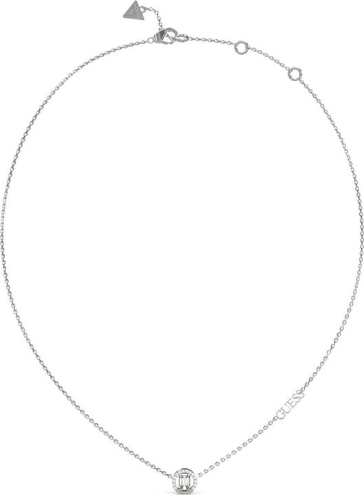 Guess 16-18" ROUND CRYSTALS NECKLACE Halskette (Edelstahl)