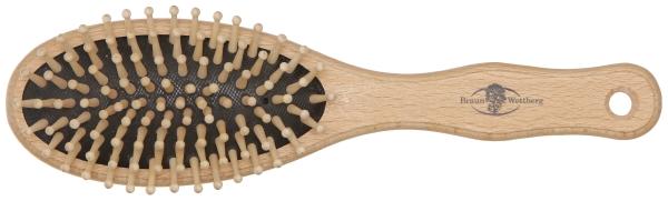 Produktbild Hairforce Holzbürsten mit echten Holzstiften gross oval