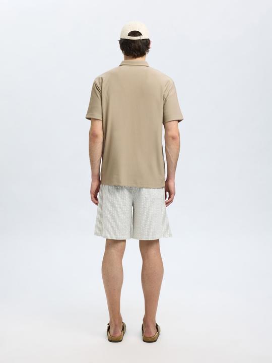 Produktbild Selected Homme Half-Zip Plissee Polo shirt (L)