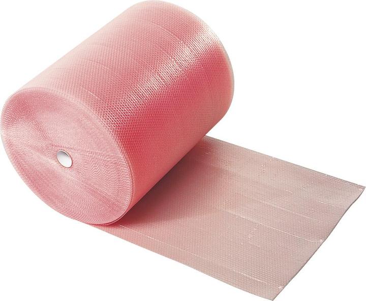 Produktbild Wolfgang Warmbier Permastat Luftpolsterfolie, ESD, 600 mm x 100 m, 3-lagig (1 Stück)