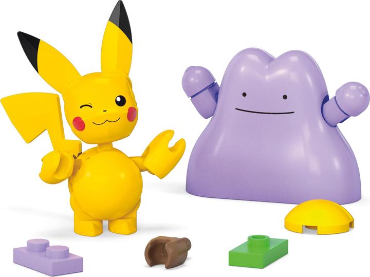 Actual product image MEGA Pokémon 2-piece Pokéball set - Pikachu and Ditto