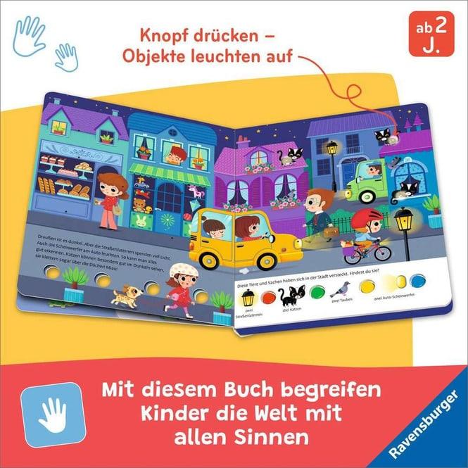 Produktbild Ravensburger Mein grosses Lichter-Wimmelbuch: In der Nacht (Deutsch)
