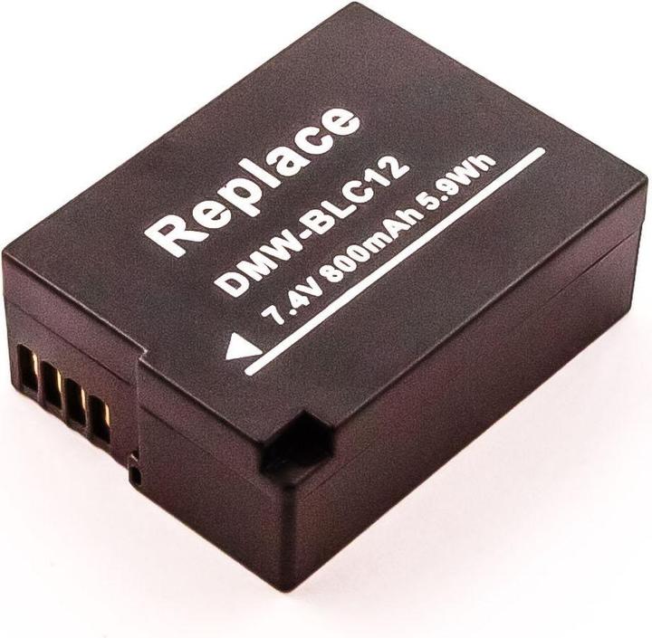 Produktbild AGI 39069 - Panasonic - 800 mAh - 7,2 V - Lithium-Ion (Li-Ion) - 1 Stück(e)