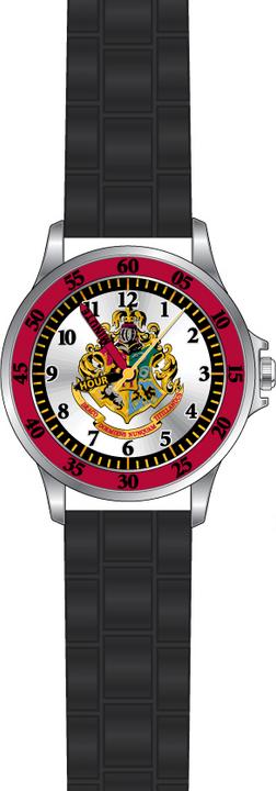 Accutime Kinderuhr Harry Potter (schwarz), Analoge Armbanduhr mit beschrifteten Zeigern zum Lernen d (Analoguhr, 30 mm)