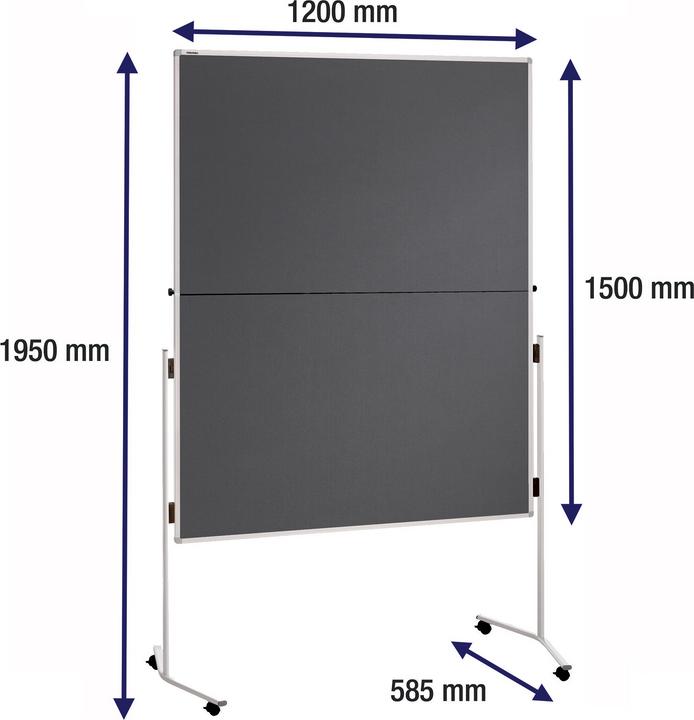 Produktbild Franken Moderationstafel ECO (120 x 150 cm)