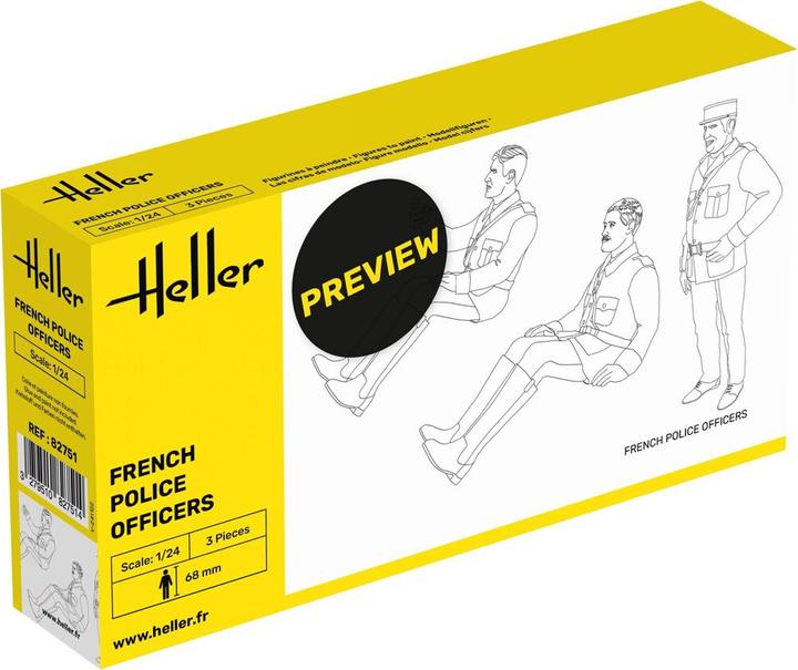 Actual product image Heller French Police Officers