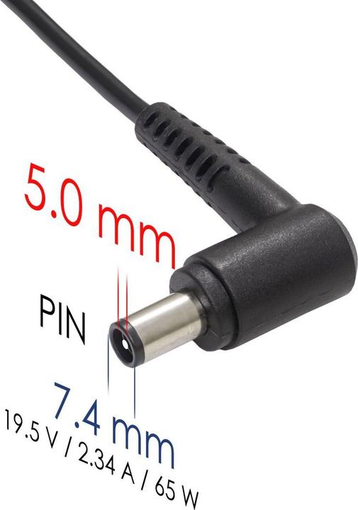 Actual product image Akyga Notebook adapter is dedicated AK-ND-05 DELL 19V (65 W)
