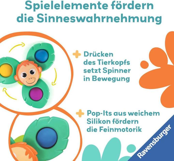 Actual product image Ravensburger Play+ Pop-it Spinner