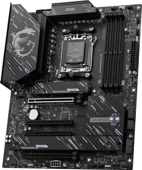 Image du produit MSI X870 GAMING PLUS WiFi (AM5, AMD X870, ATX)