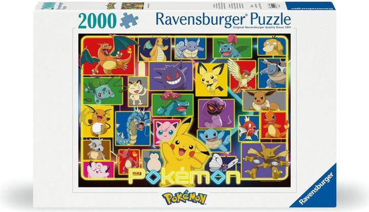 Ravensburger Glowing Pokémon (2000 pieces)