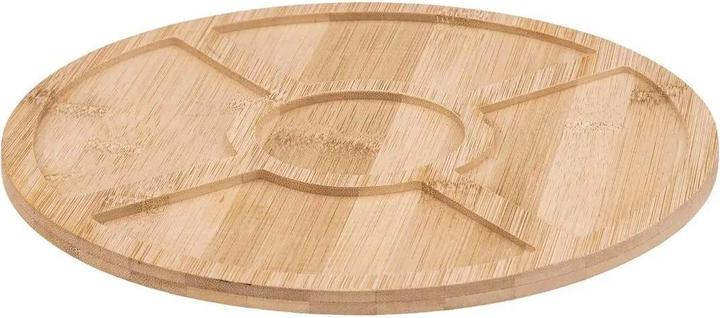 Actual product image Secret de Gourmet wh Round bamboo aperitif set 6pcs