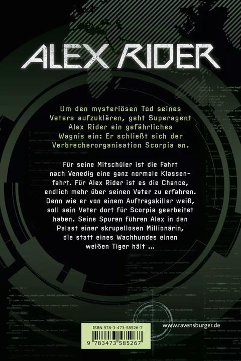 Immagine prodotto Ravensburger Alex Rider, Band 5: Scorpia (Tedesco, Anthony Horowitz, 2018)
