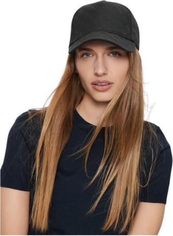 Actual product image Guess Orlina Logo Baseball Cap Grau-Schwarz