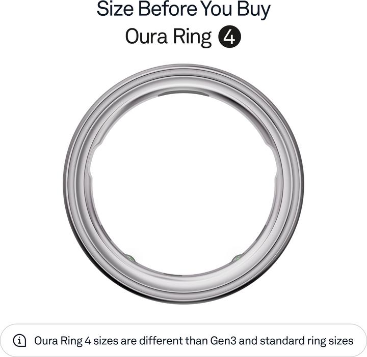 Immagine prodotto Oura Ring 4 (9, Argento)