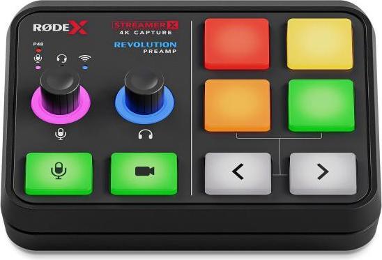 Produktbild RØDE X Rode Streamer X Interface mit WIME-TX Mikrofon (Studio- und Livemixer)