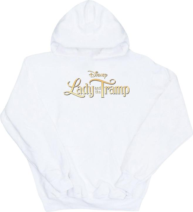 Disney Lady And The Tramp Classic Logo Kapuzenpullover (S)